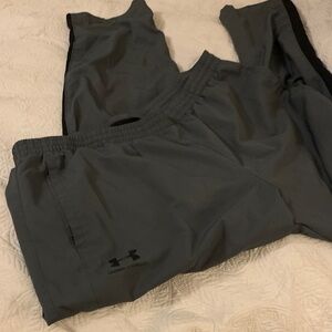 Under Armour Charcoal Joggers meshed lining excellent condition
